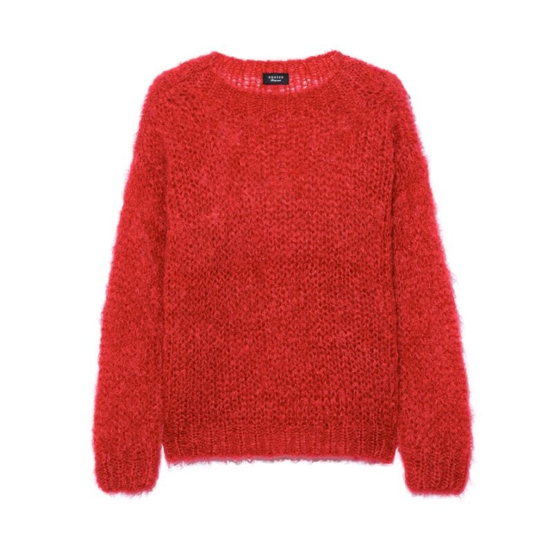 UNUSED アンユーズド 25AW US2520 Mohair pullover knit (RED)