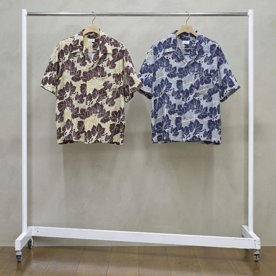 UNUSED アンユーズド 26SS【予約商品】2月下旬入荷予定 US2564 Short sleeve print shirt