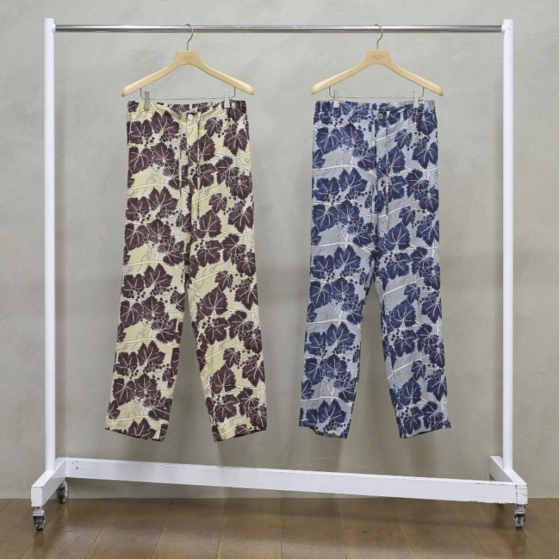 UNUSED アンユーズド 26SS【予約商品】2月中旬入荷予定 UW1196 Print easy pants