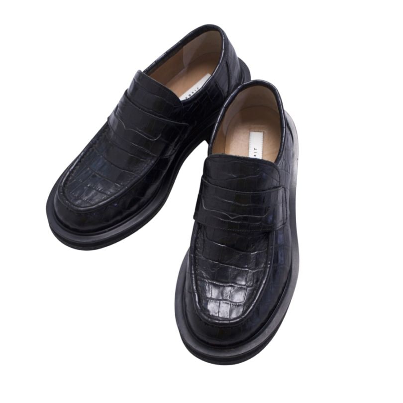 JIEDA ジエダ LEATHER LOAFERS (USED)