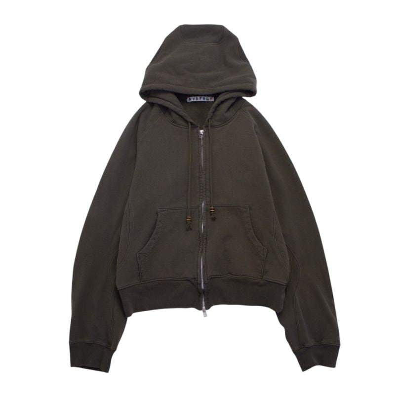 NVRFRGT ネヴァーフォーゲット PANELLED ZIP UP HOODIE (USED)