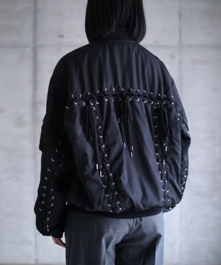 GVGV ジーヴィージーヴィー REVERSIBLE LACE UP MA-1