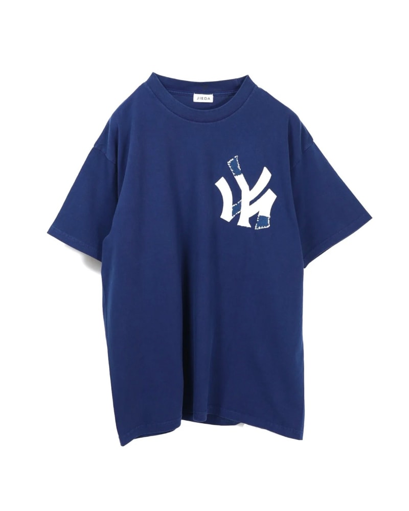 JIEDA ジエダ 26SS NOT YOUR TEAM TEE (FADE NAVY)