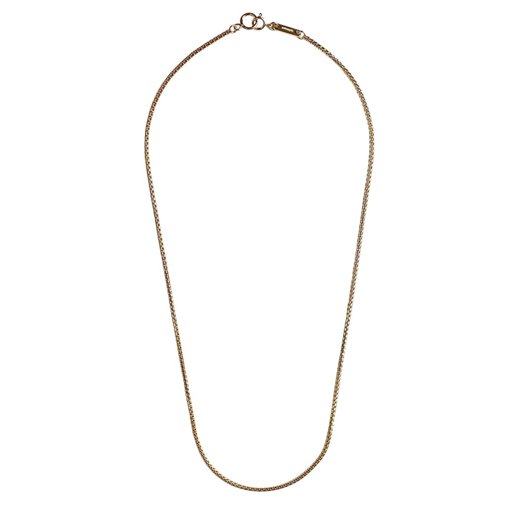 ephemeral エフェメラル venetian chain necklace (gold)