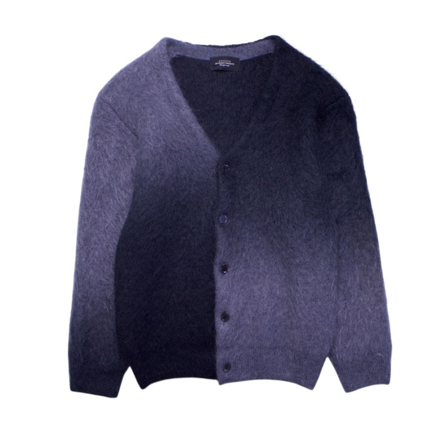 UNUSED アンユーズド US2376 Gradation mohair cardigan (USED)