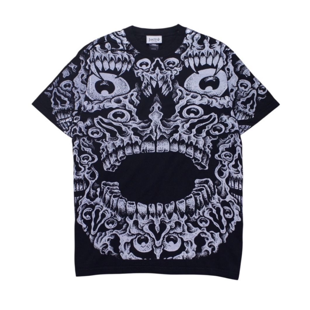 NEEDORIGINAL ニードオリジナル rafeldelalande Design Silkscreen overprint t-shirt