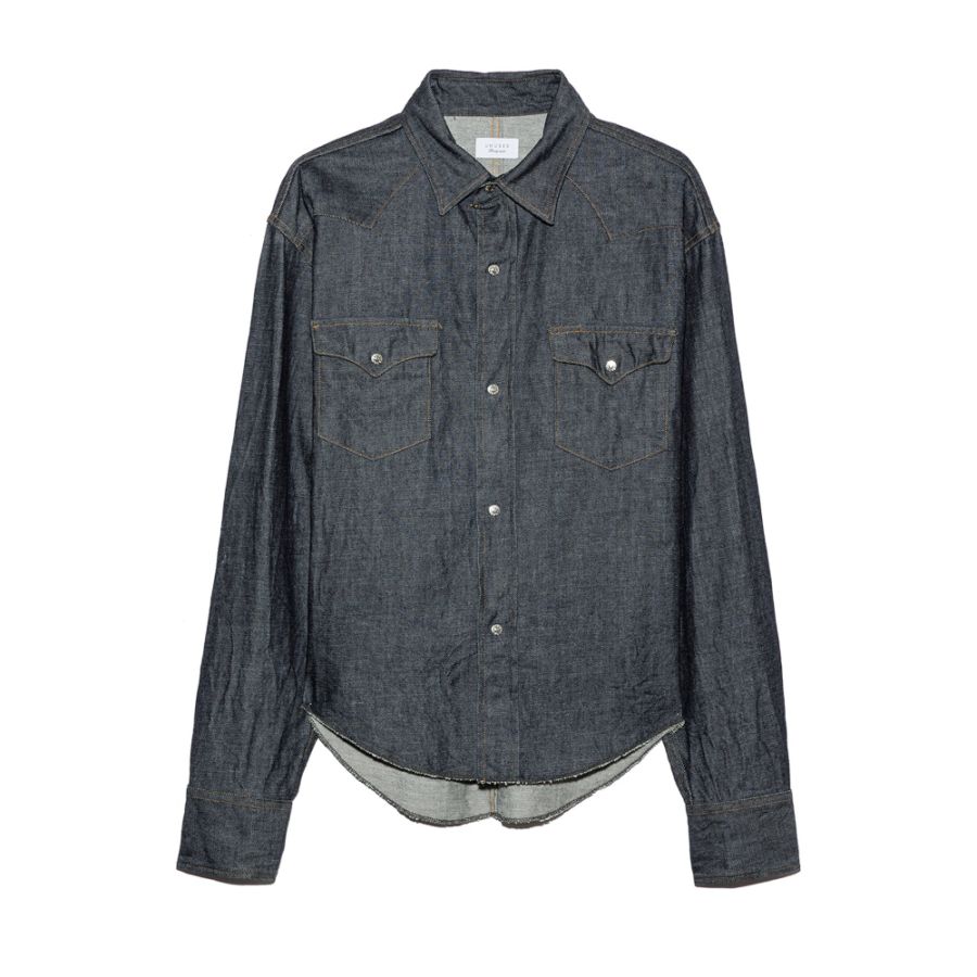 UNUSED アンユーズド 26SS US2559 Denim western shirt