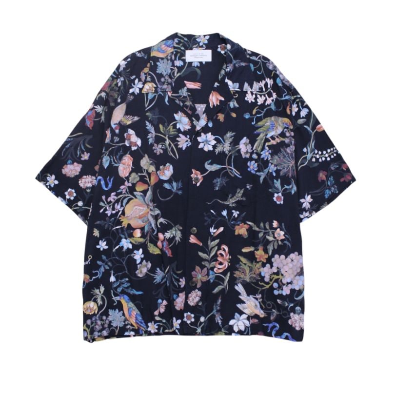 UNUSED アンユーズド US2217 ×Museo Del Prado Short sleeve print shirt(USED)