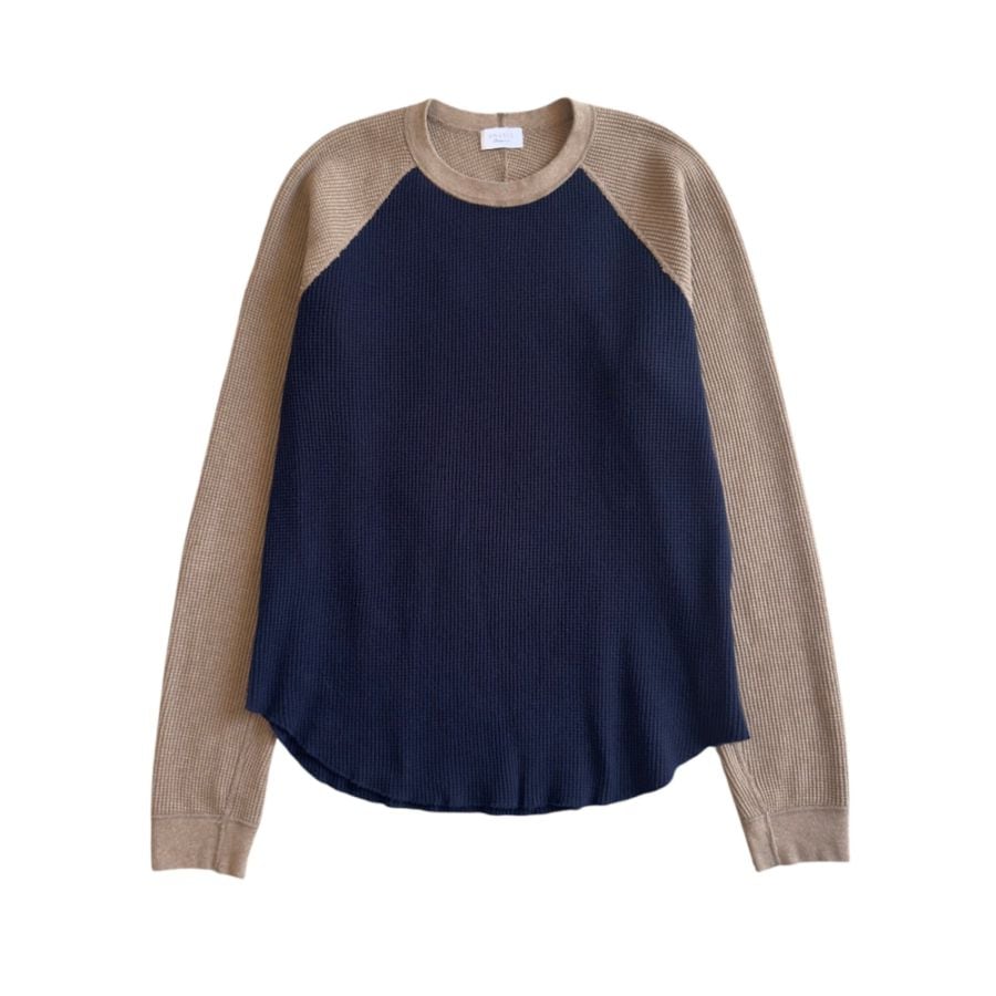 UNUSED アンユーズド US2522 Long-sleeve waffle T-shirt (USED)