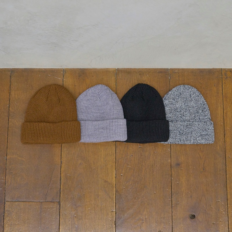 【RE-STOCK】UNUSED アンユーズド 25AW UH0472 Beanie (BLACK×WHITE)