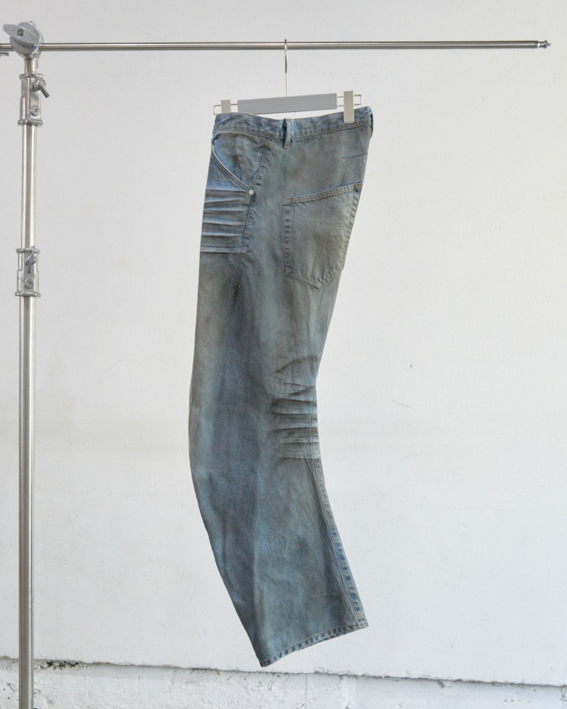 NVRFRGT ネヴァーフォーゲット 26SS【予約商品】3月入荷予定 3D TWISTED JEANS 3.0 (DIRTY FADED INDIGO)