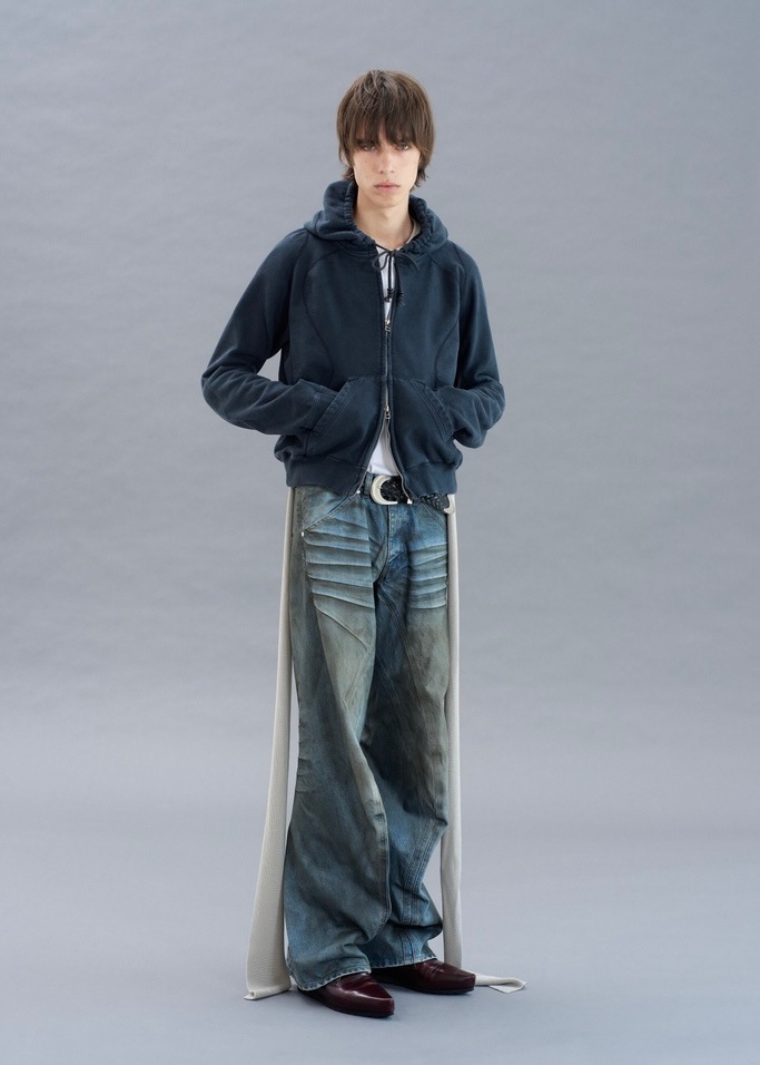 NVRFRGT ネヴァーフォーゲット 26SS【予約商品】3月入荷予定 3D TWISTED JEANS 3.0 (DIRTY FADED INDIGO)