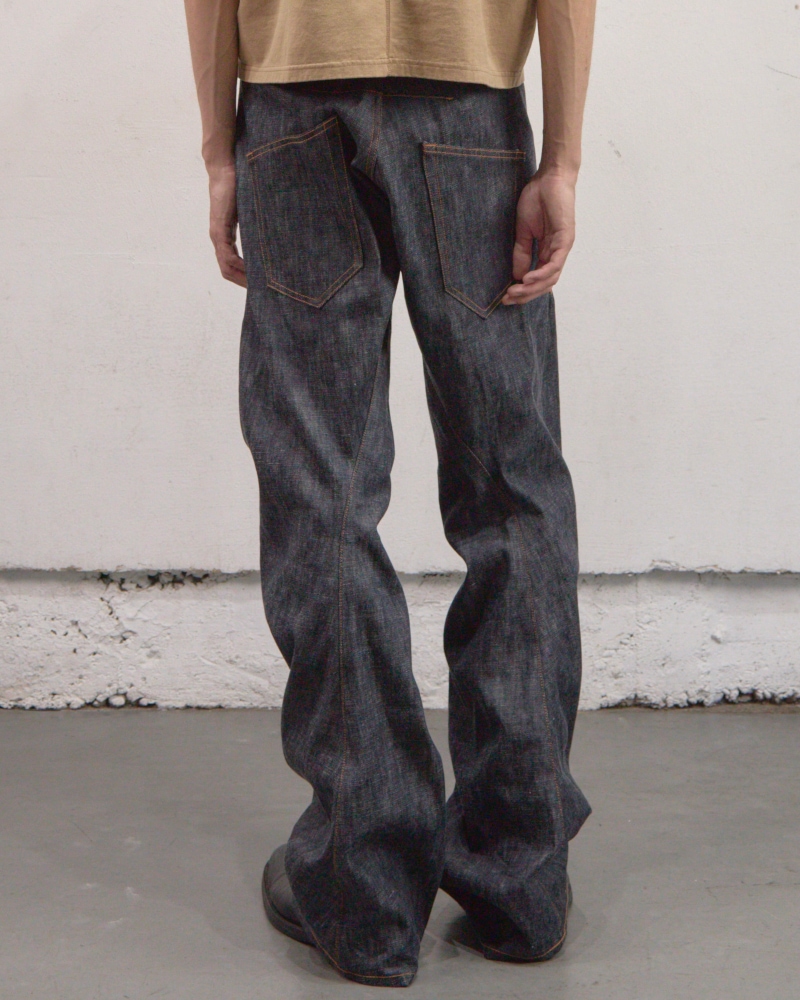 NVRFRGT ネヴァーフォーゲット 26SS 3D TWISTED JEANS 3.0 (RAW INDIGO)