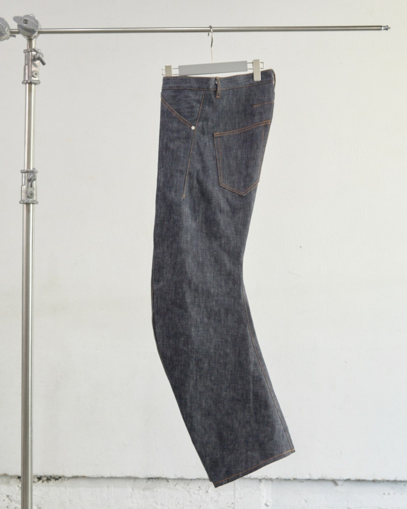 NVRFRGT ネヴァーフォーゲット 26SS 3D TWISTED JEANS 3.0 (RAW INDIGO)