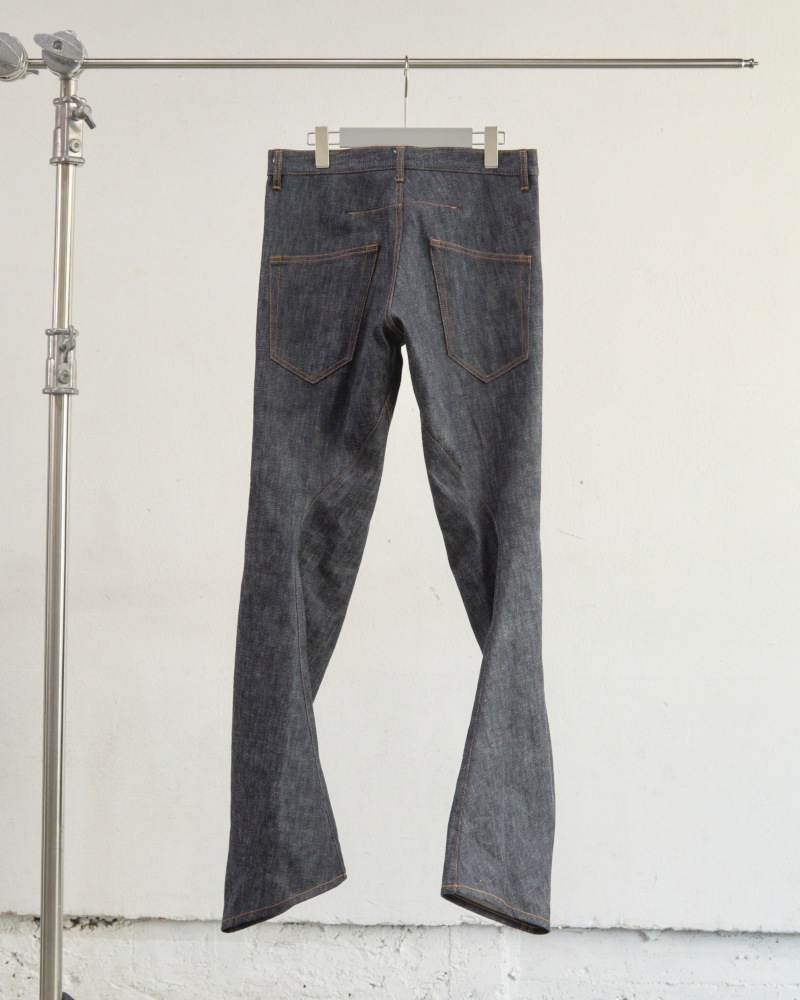 NVRFRGT ネヴァーフォーゲット 26SS 3D TWISTED JEANS 3.0 (RAW INDIGO)