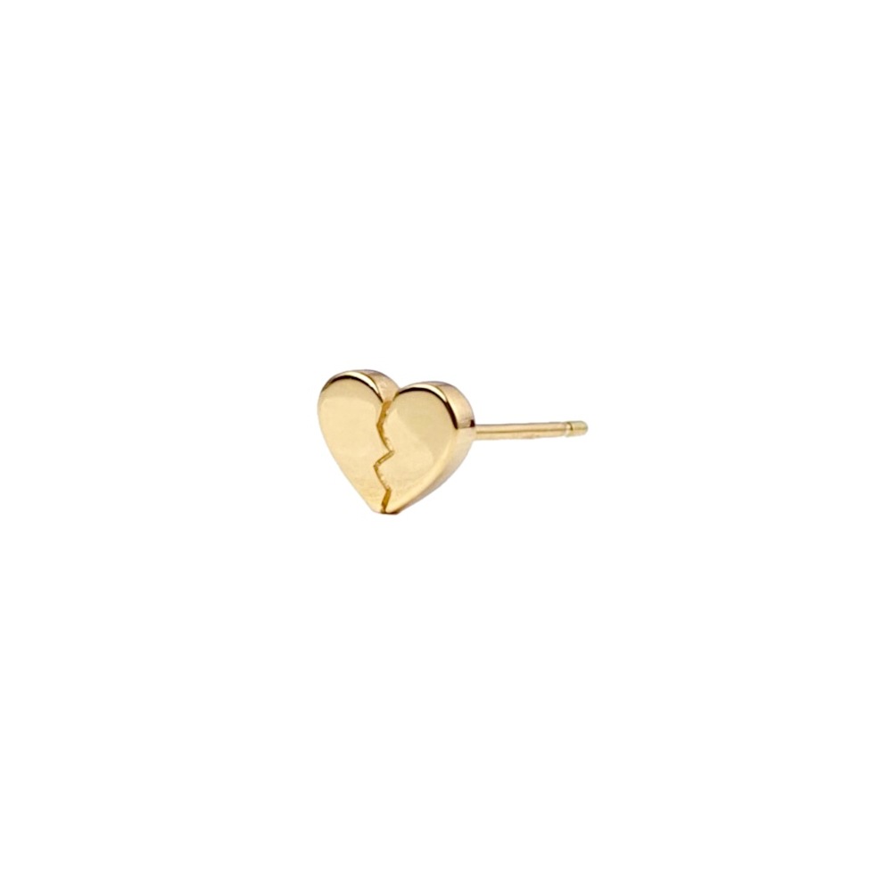 EPHEMERAL エフェメラル broken heart pierce (gold)