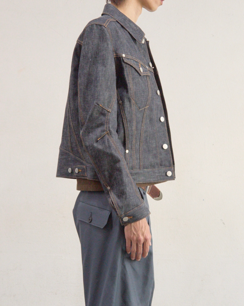 NVRFRGT ネヴァーフォーゲット 26SS DENIM TRUCKER JACKET (RAW INDIGO)