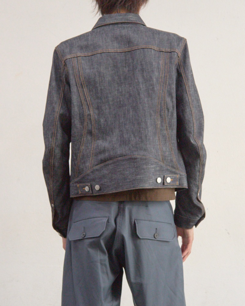 NVRFRGT ネヴァーフォーゲット 26SS DENIM TRUCKER JACKET (RAW INDIGO