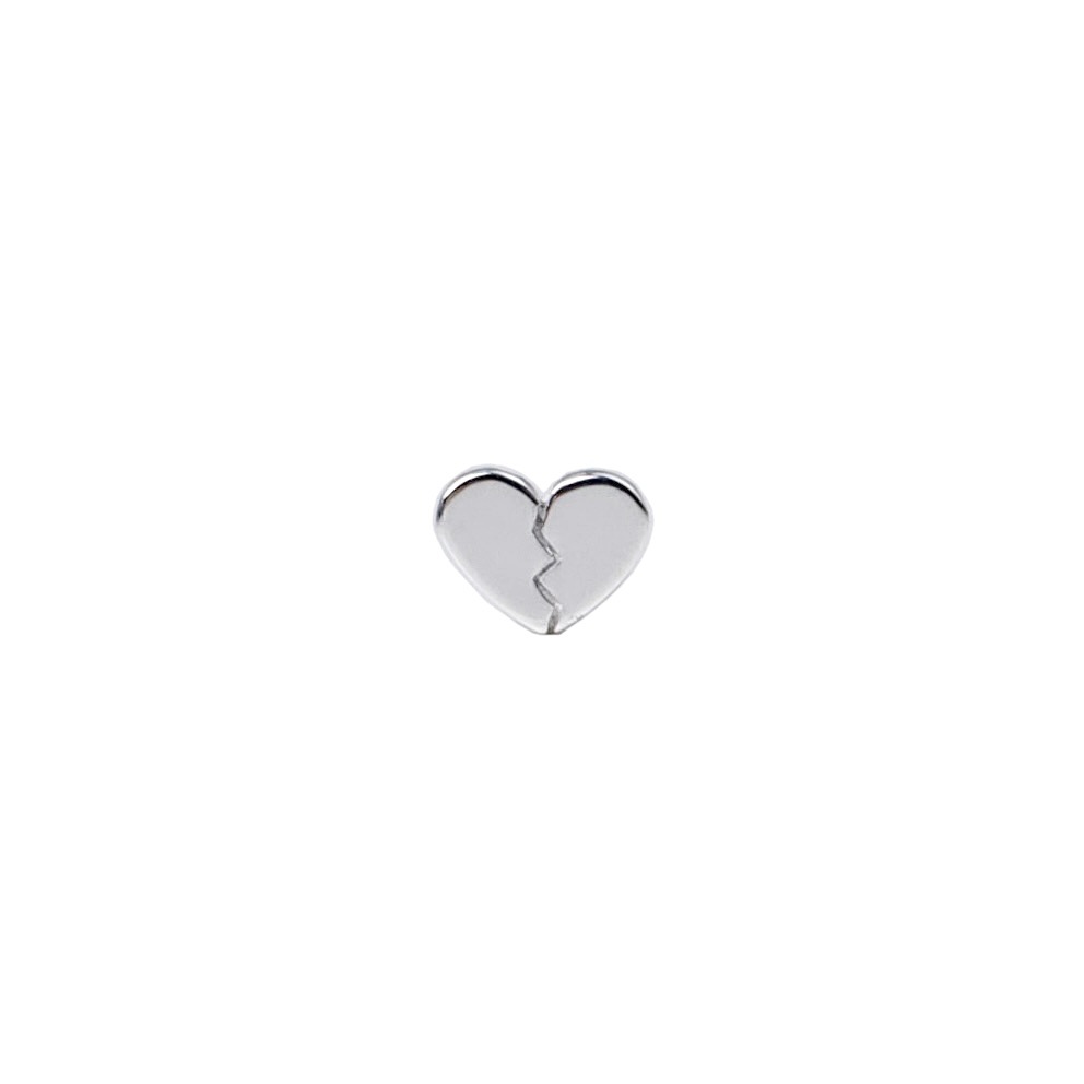 ephemeral エフェメラル broken heart pierce (silver)