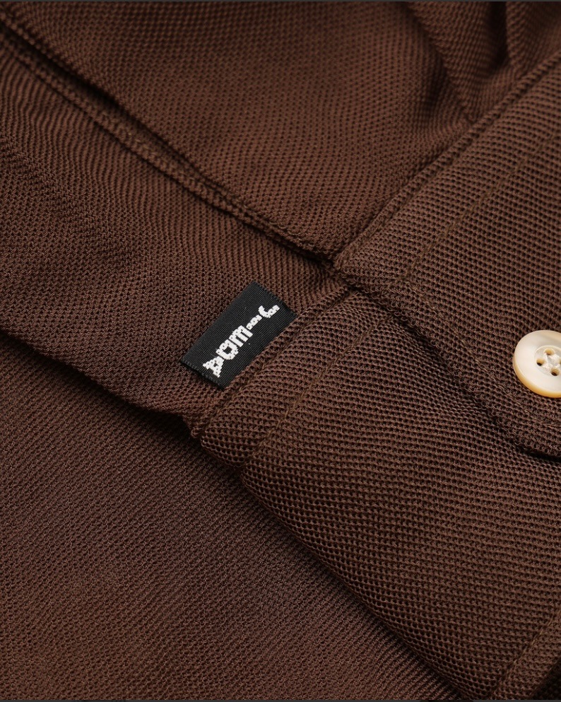 JIEDA ジエダ 24SS OVER SIZE SHIRT (BROWN)