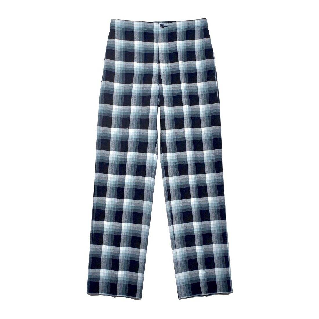 UNUSED アンユーズド 26SS UW1194 Rayon check pants (NAVY OMBRE)