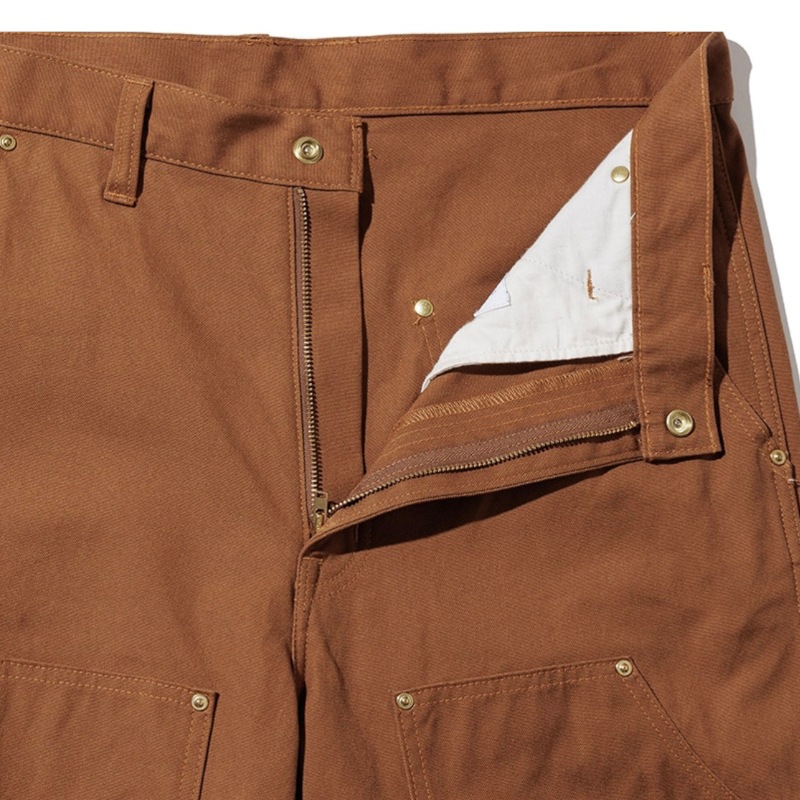 UNUSED アンユーズド 25AW UW1176 Double knee duck pants (BROWN)