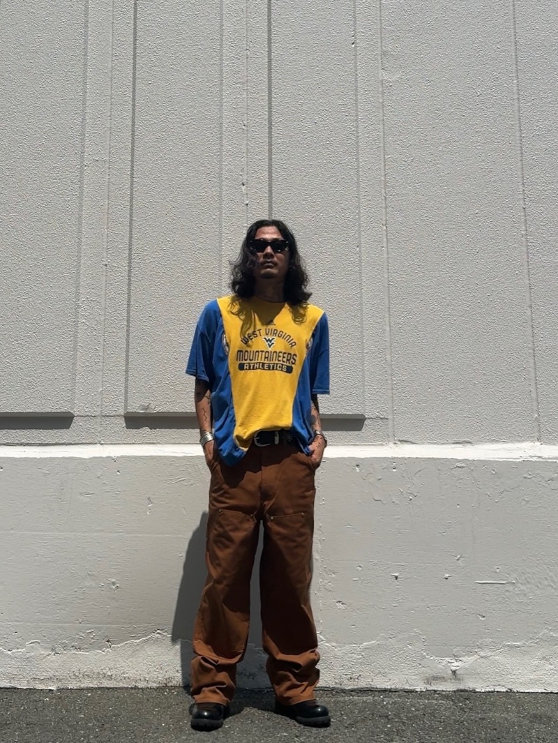 UNUSED アンユーズド 25AW UW1176 Double knee duck pants (BROWN)