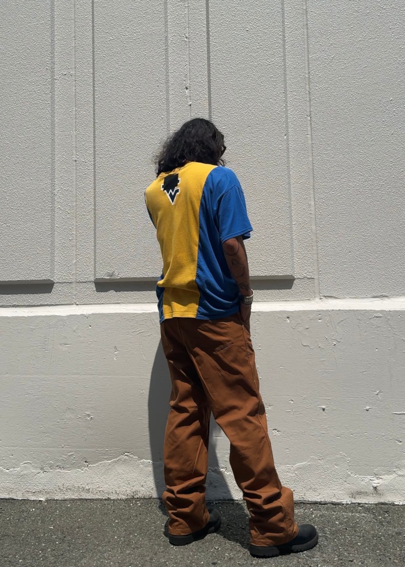 UNUSED アンユーズド 25AW UW1176 Double knee duck pants (BROWN)