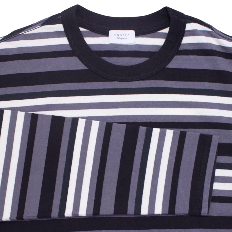 【未使用級✨】25ss UNUSED アンユーズド オーナメント柄 長袖シャツ3 UNUSED（アンユーズド） エンブレム総柄プリント オープンカラー