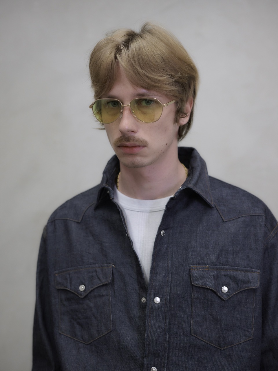 UNUSED アンユーズド 26SS US2559 Denim western shirt