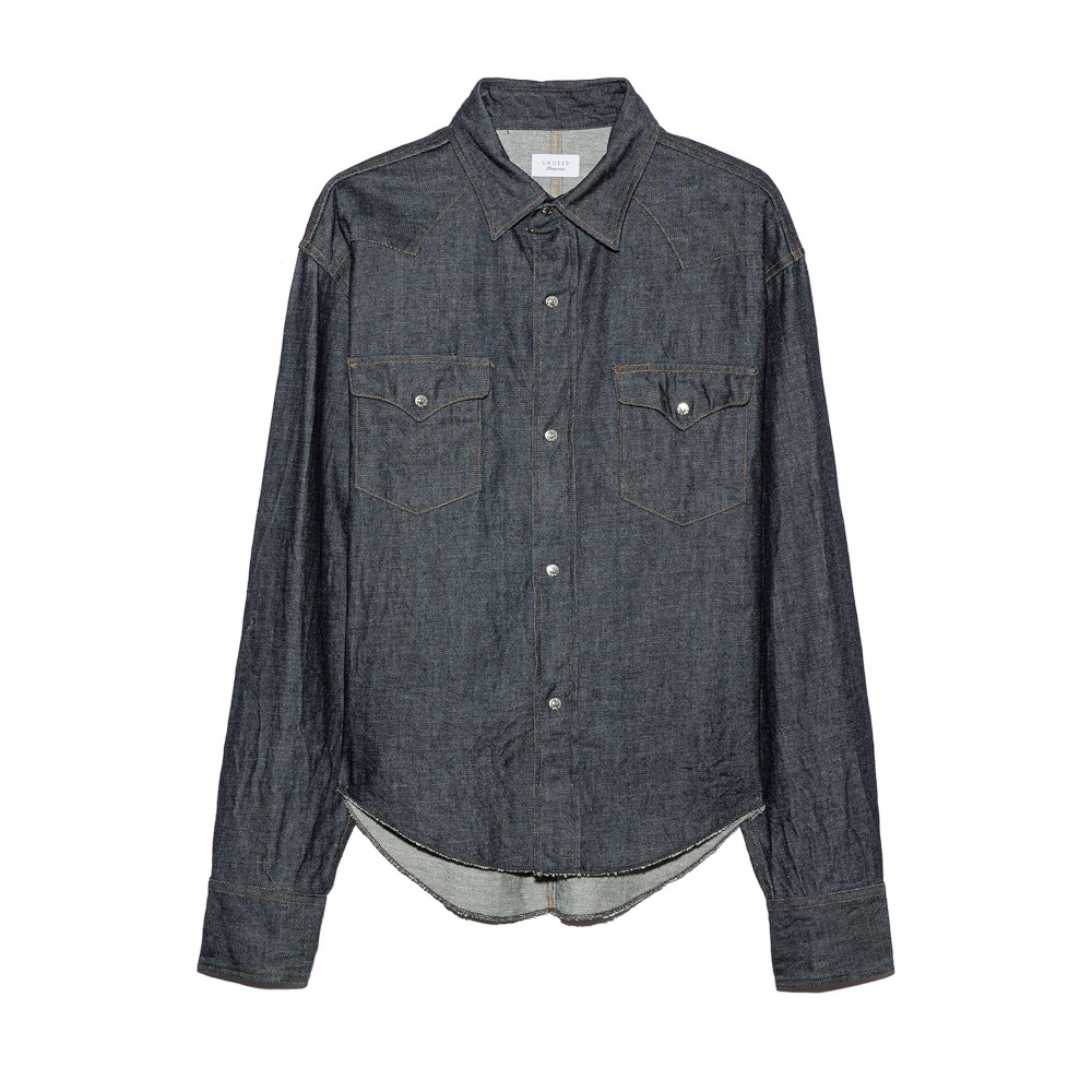 UNUSED アンユーズド 26SS US2559 Denim western shirt