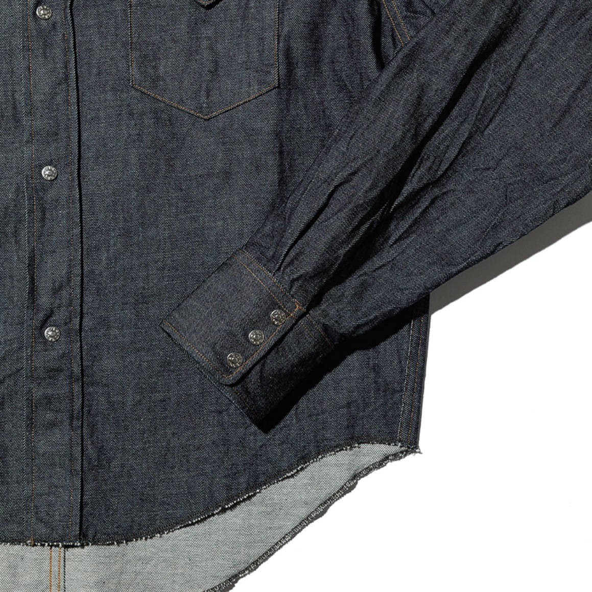UNUSED アンユーズド 26SS US2559 Denim western shirt