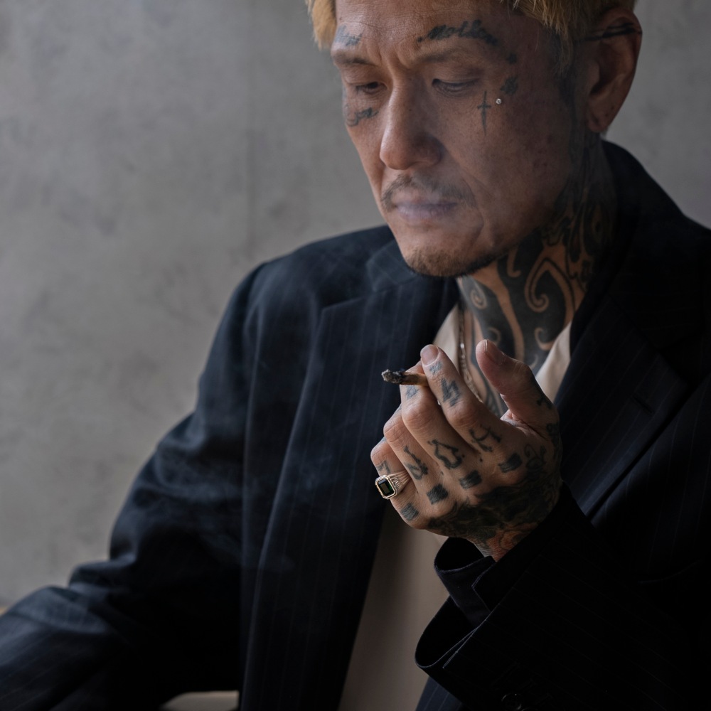 ephemeral エフェメラル Gangster ring (ruby)