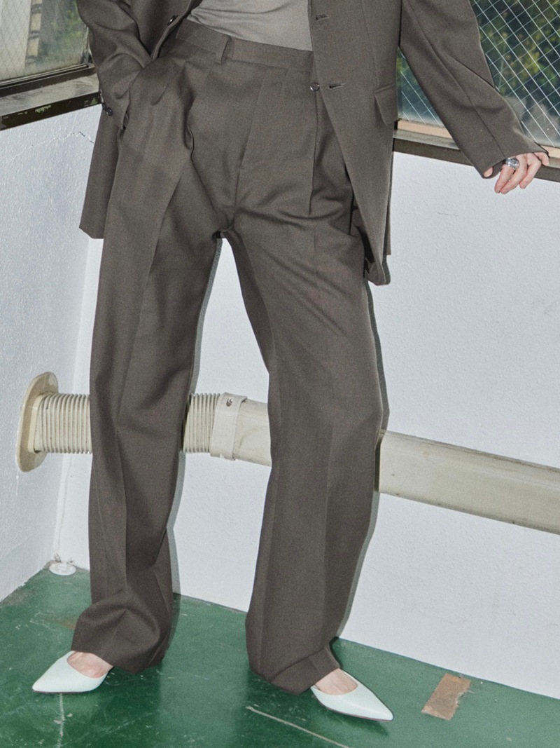 GVGV ジーヴィージーヴィー D-RING TUCK PANTS