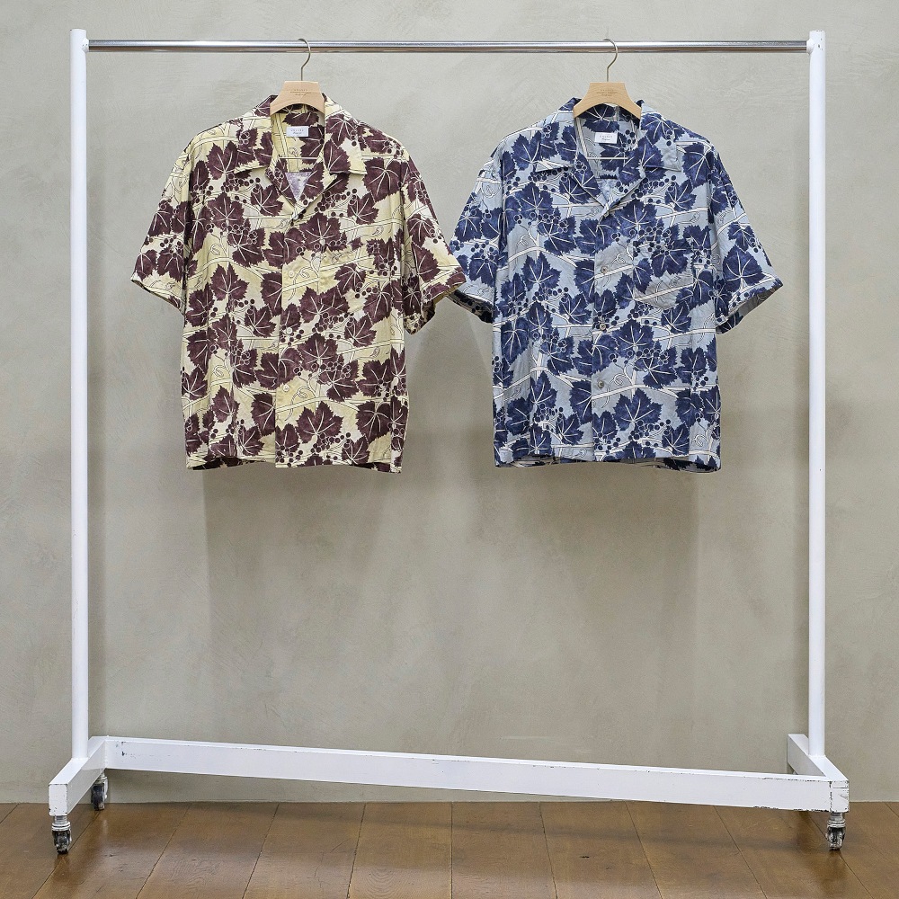 UNUSED アンユーズド 26SS US2564 Short sleeve print shirt