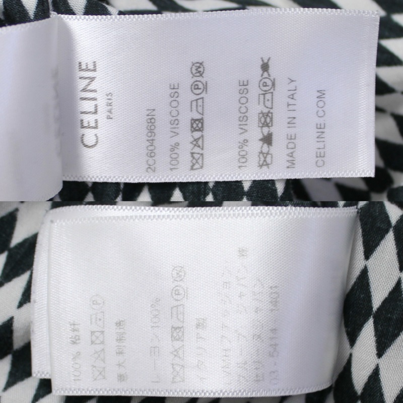 CELINE セリーヌ 21SS Micro Harleyqueen Hawaiian shirt (USED)