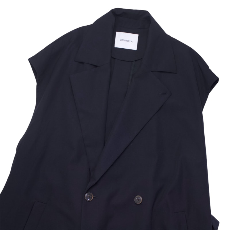CONTROLLA+ コントローラプラス LAYERED TRENCH COAT (USED)