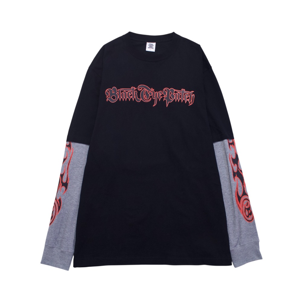 BLACK EYE PATCH ブラックアイパッチ TRIBAL LAYERED T-SHIRT