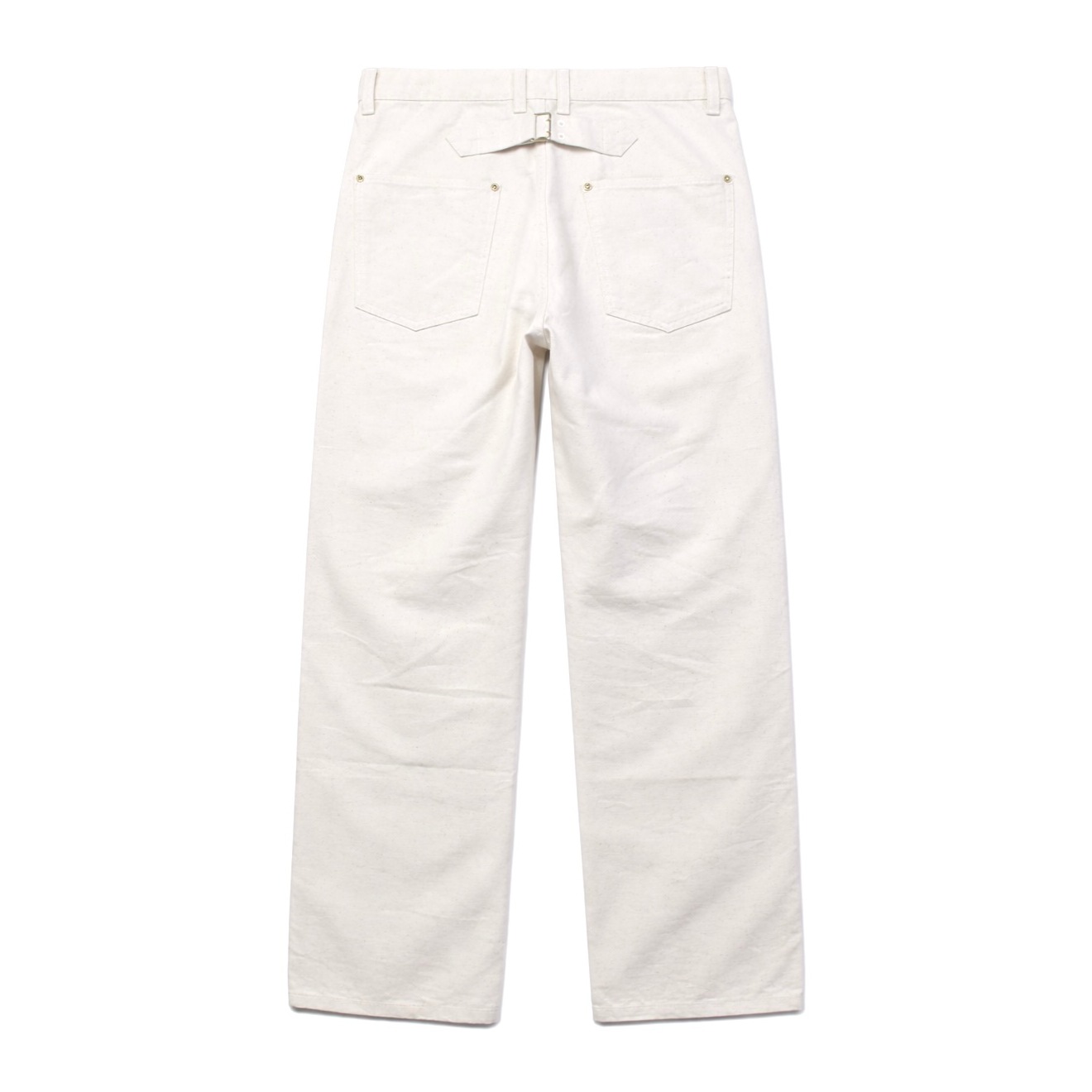 UNUSED アンユーズド 26SS UW1190 Double knee duck pants (NATURAL)