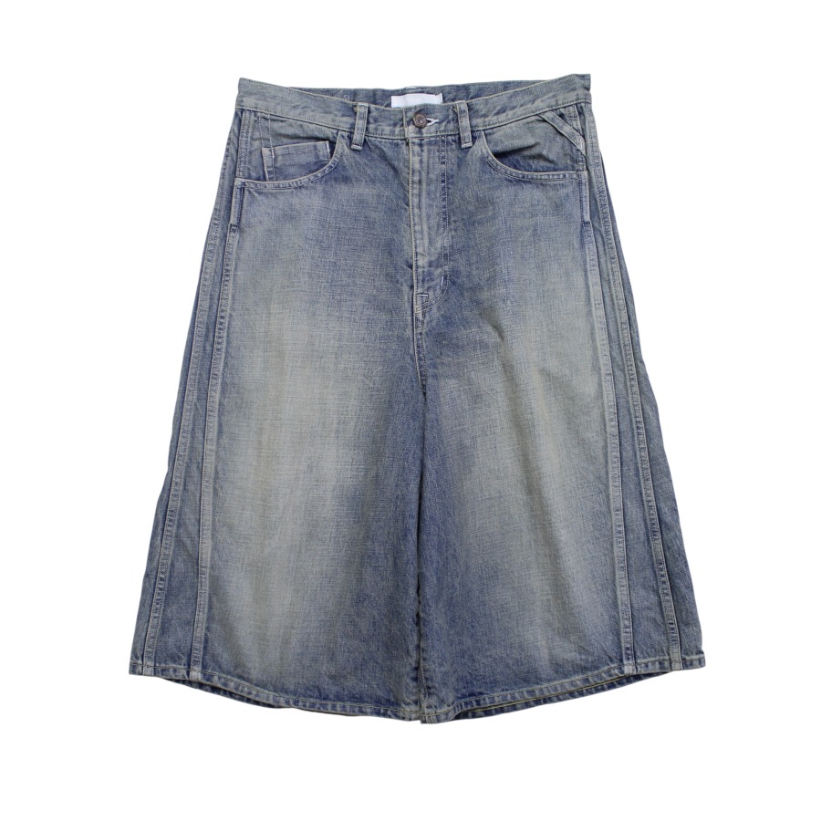 ROTOL ロトル TRIPLE SEAMS 6P DENIM SHORTS DAMAGE (USED)