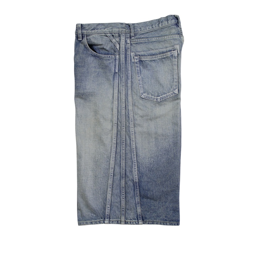 ROTOL ロトル TRIPLE SEAMS 6P DENIM SHORTS DAMAGE (USED)