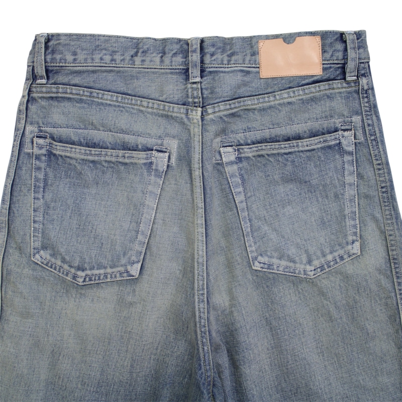 ROTOL ロトル TRIPLE SEAMS 6P DENIM SHORTS DAMAGE (USED)