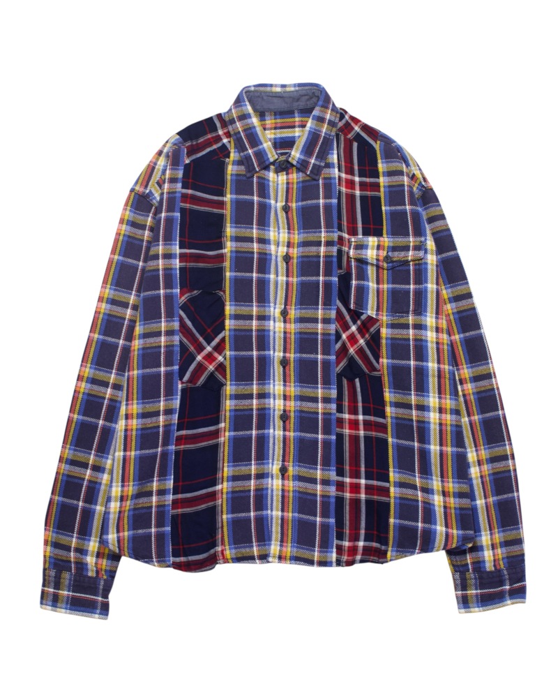 GVGV BLACK ジーヴィージーヴィーブラック Remake flannel Shirts (C)