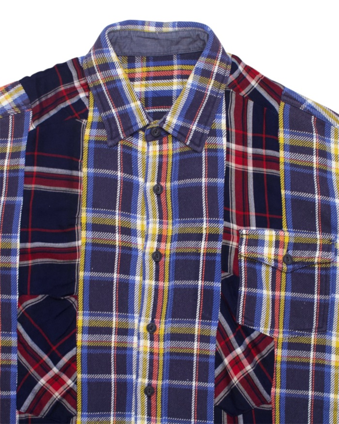 GVGV BLACK ジーヴィージーヴィーブラック Remake flannel Shirts (C)