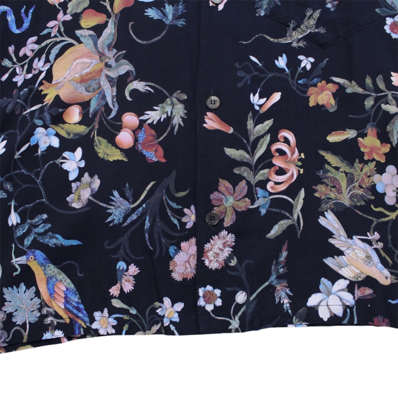 UNUSED アンユーズド US2217 ×Museo Del Prado Short sleeve print shirt(USED)