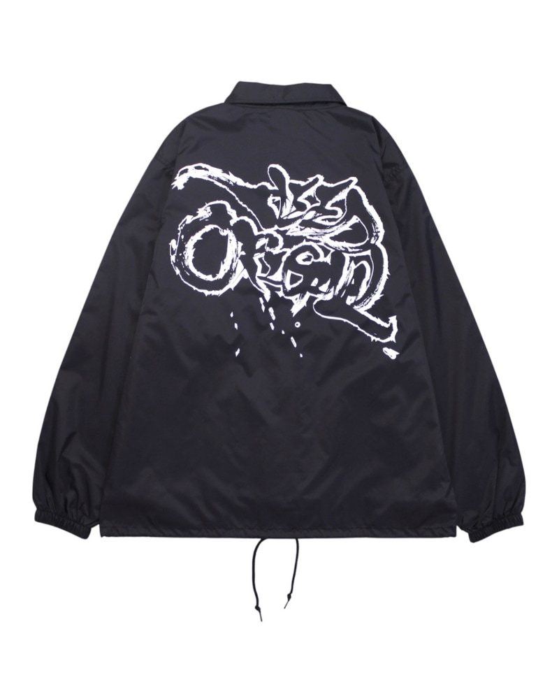 NEEDORIGINAL ニードオリジナル shin-calligraphy Design coach jacket