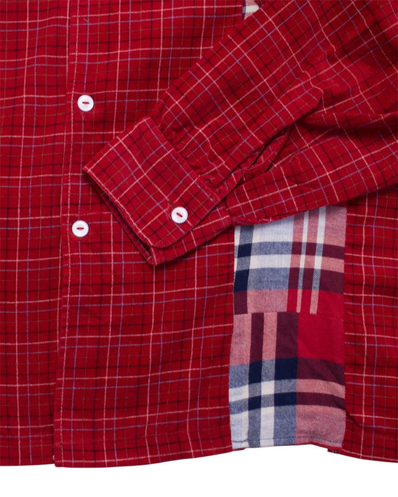 GVGV BLACK ジーヴィージーヴィーブラック Remake flannel Shirts (A)