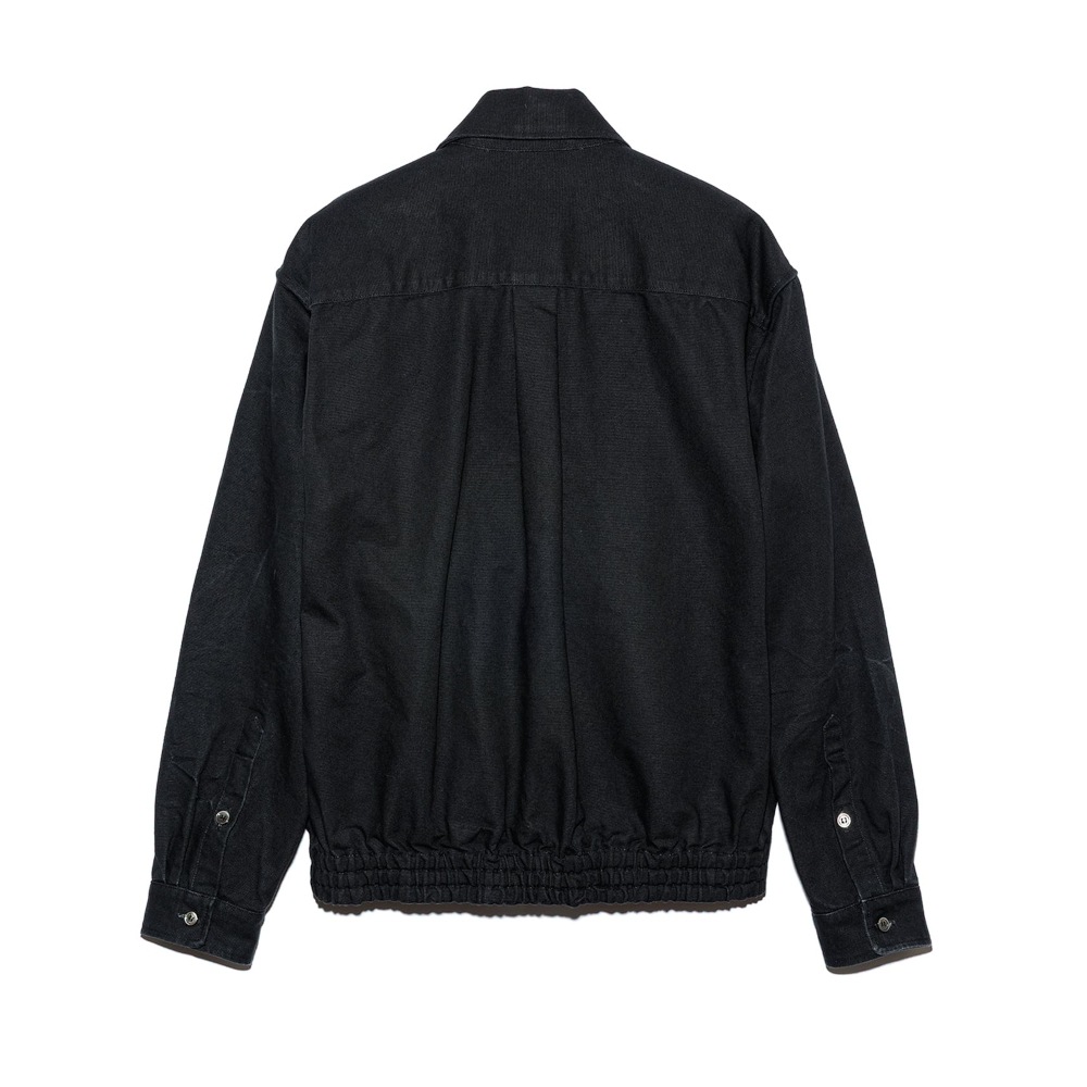 UNUSED アンユーズド 26SS US2541 Duck button down shirt (BLACK)