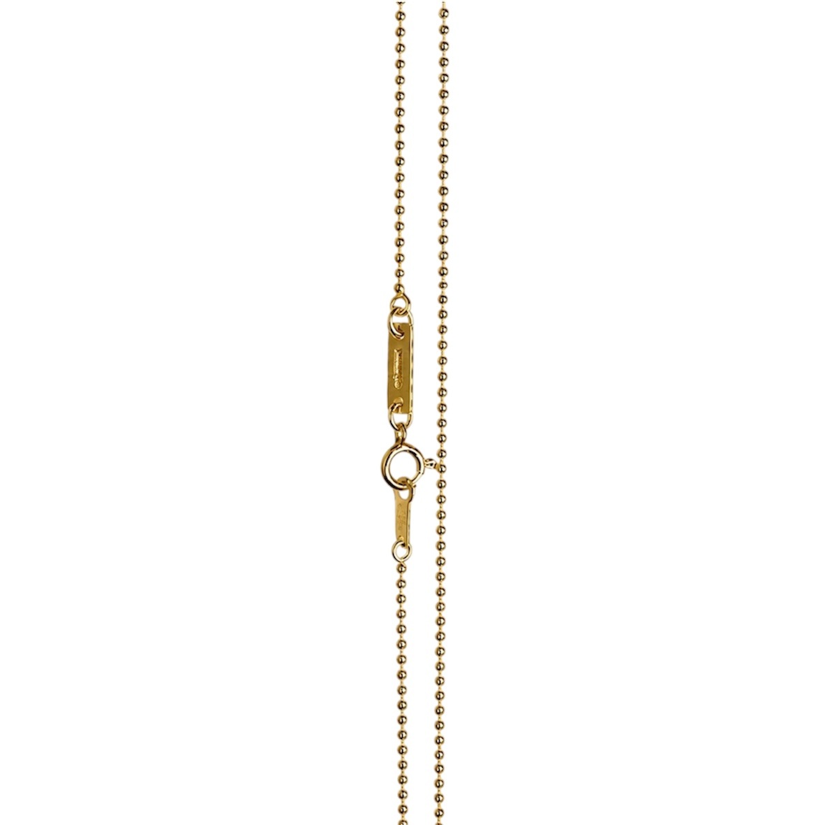 ephemeral エフェメラル ball chain long necklace (gold)