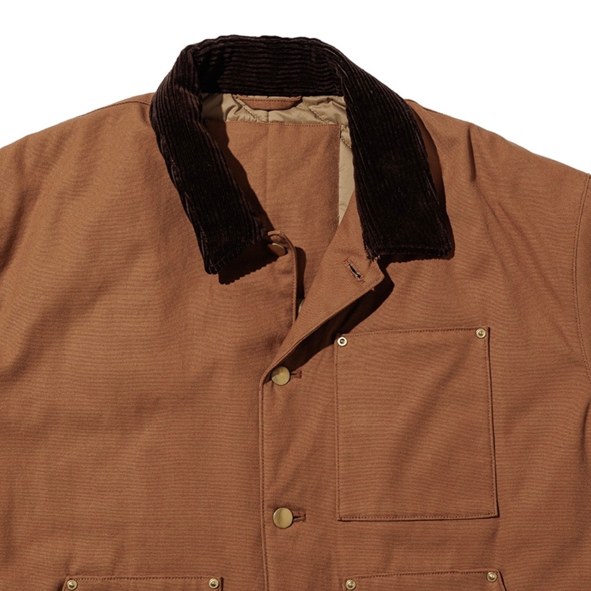 UNUSED アンユーズド 25AW US2521 Padded duck jacket (BROWN